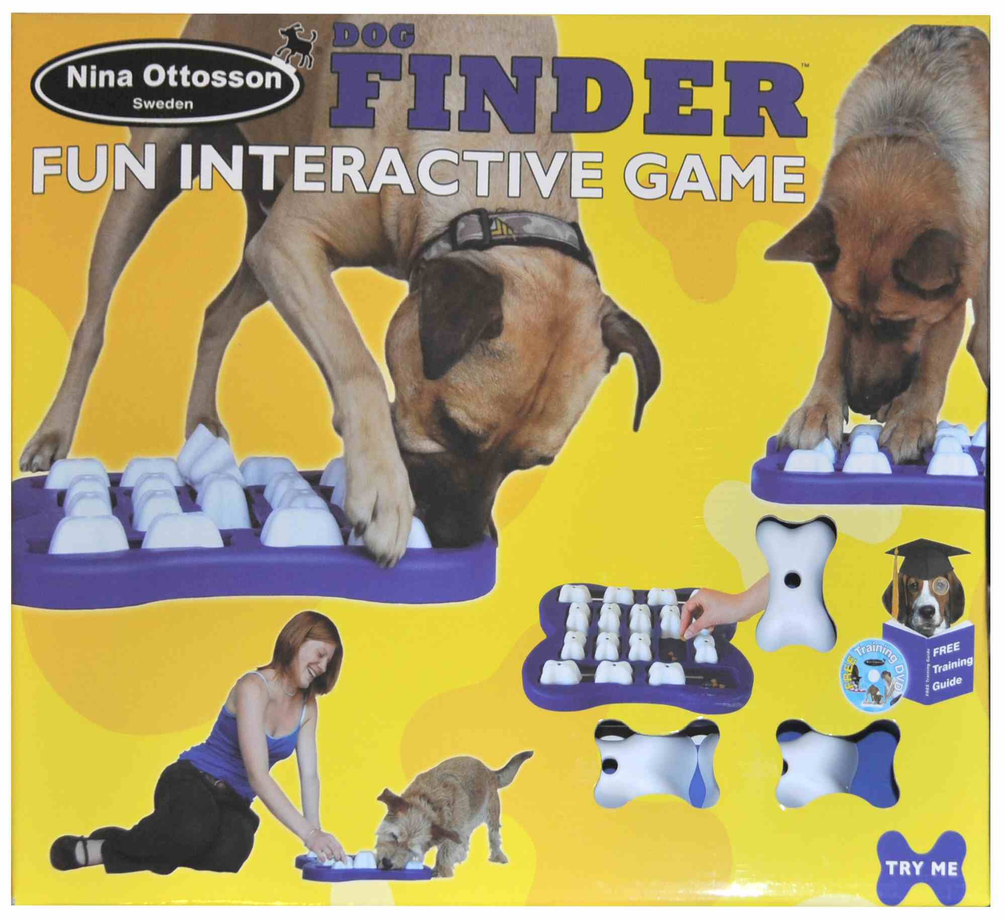 Dog Spinny Interactive Find Treat Game Training for Dogs and Pups in